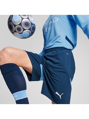 Puma Blue Mens Manchester City 24/25 Shorts - Image 3 of 9