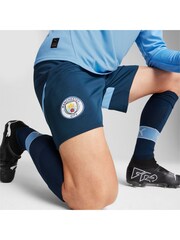 Puma Blue Mens Manchester City 24/25 Shorts - Image 4 of 9