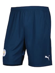 Puma Blue Mens Manchester City 24/25 Shorts - Image 6 of 9