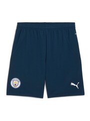Puma Blue Mens Manchester City 24/25 Shorts - Image 8 of 9