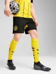 Puma Black Mens Borussia Dortmund Shorts 24/25 - Image 1 of 5
