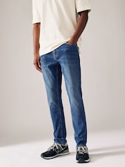 Blue Authentic Skinny Fit Classic Stretch Jeans - Image 3 of 11