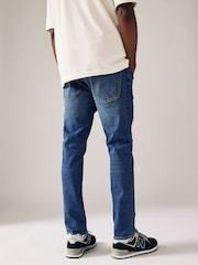 Blue Authentic Skinny Fit Classic Stretch Jeans - Image 4 of 11