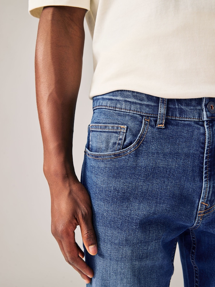 Blue Authentic Single Skinny Fit Classic Stretch Jeans - Image 4 of 11