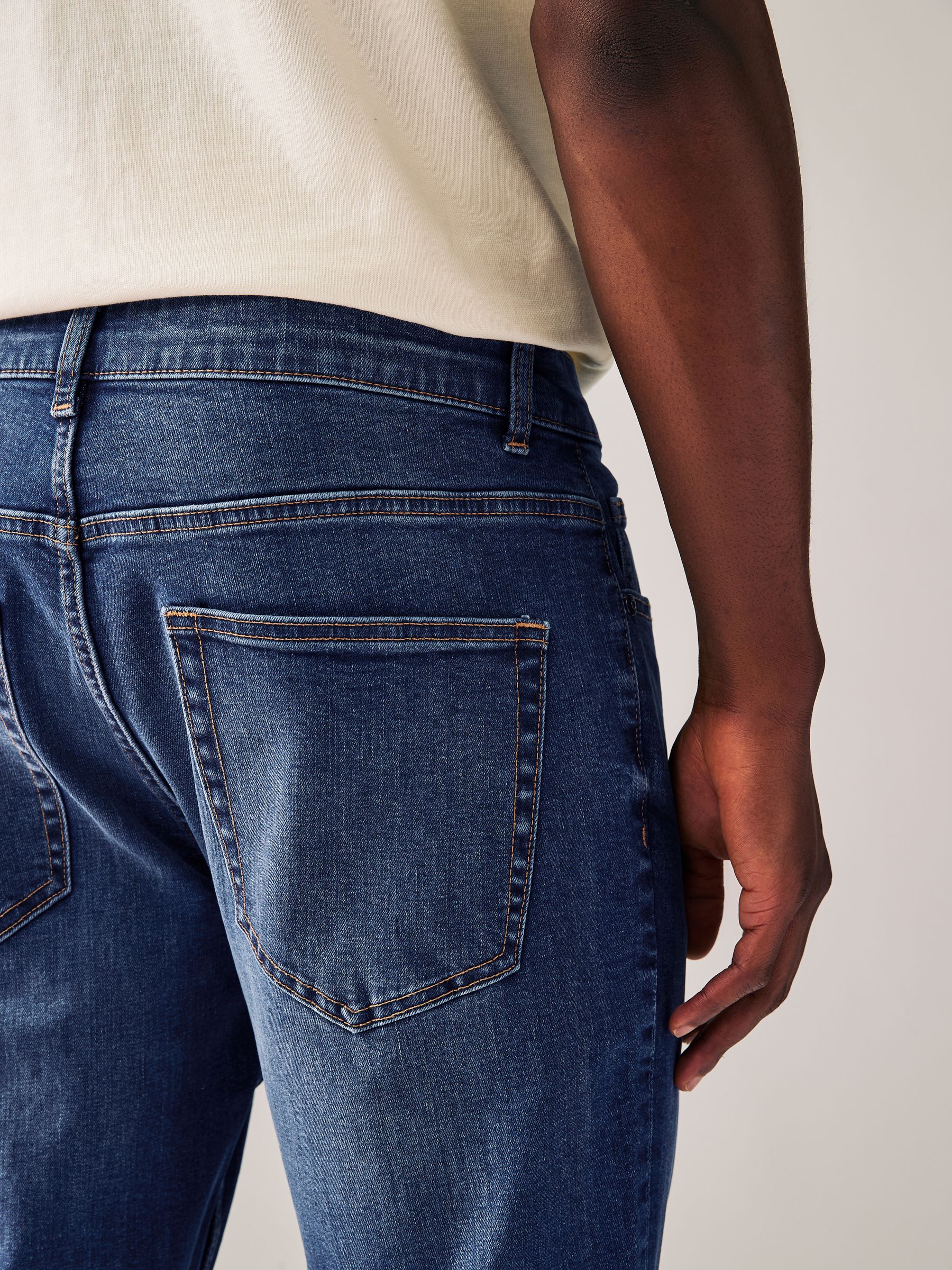Buy Blue Authentic Single Skinny Fit Classic Stretch Jeans from