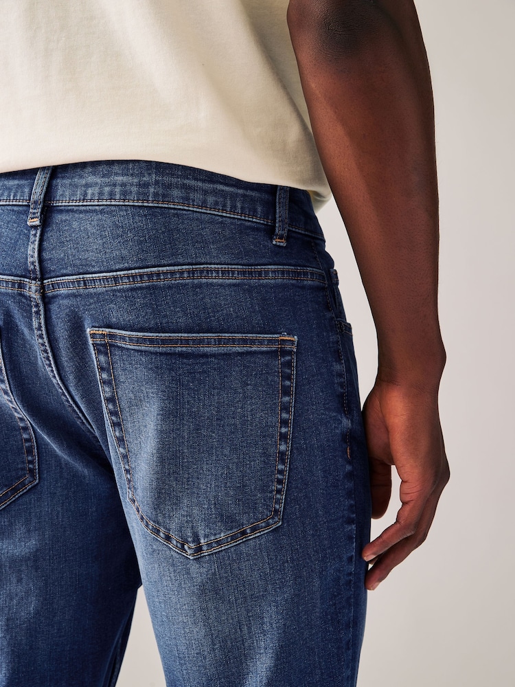 Blue Authentic Single Skinny Fit Classic Stretch Jeans - Image 5 of 11