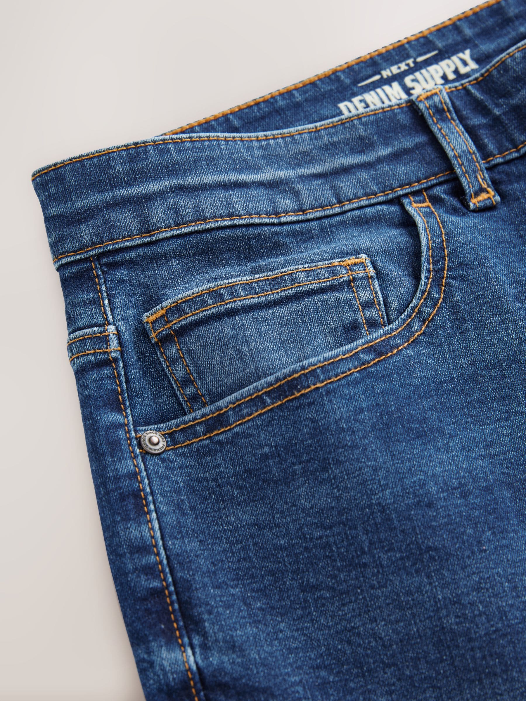 Shiva　Dimension Blue Buy Blue Authentic Single Skinny Fit Classic Stretch Jeans from