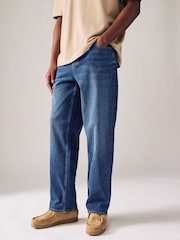 Blue Authentic Classic Stretch Relaxed Fit Jeans - Image 1 of 11