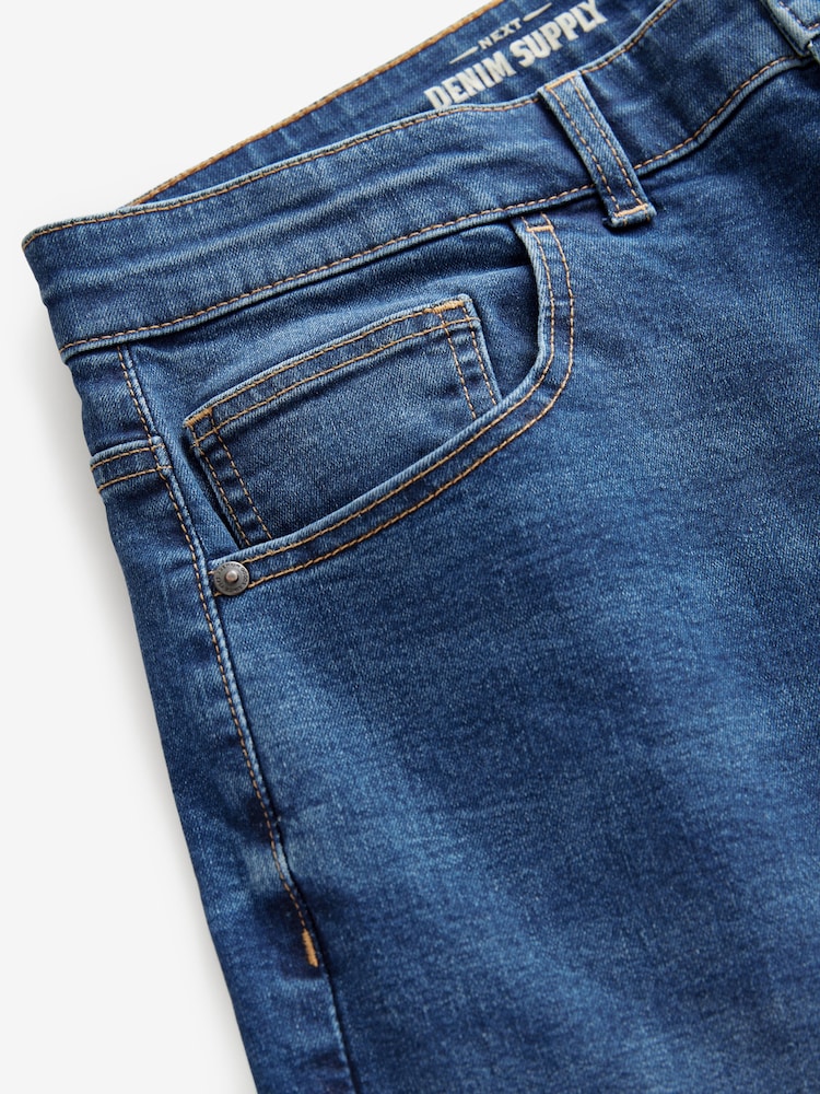 Blue Authentic Classic Stretch Relaxed Fit Jeans - Image 10 of 11