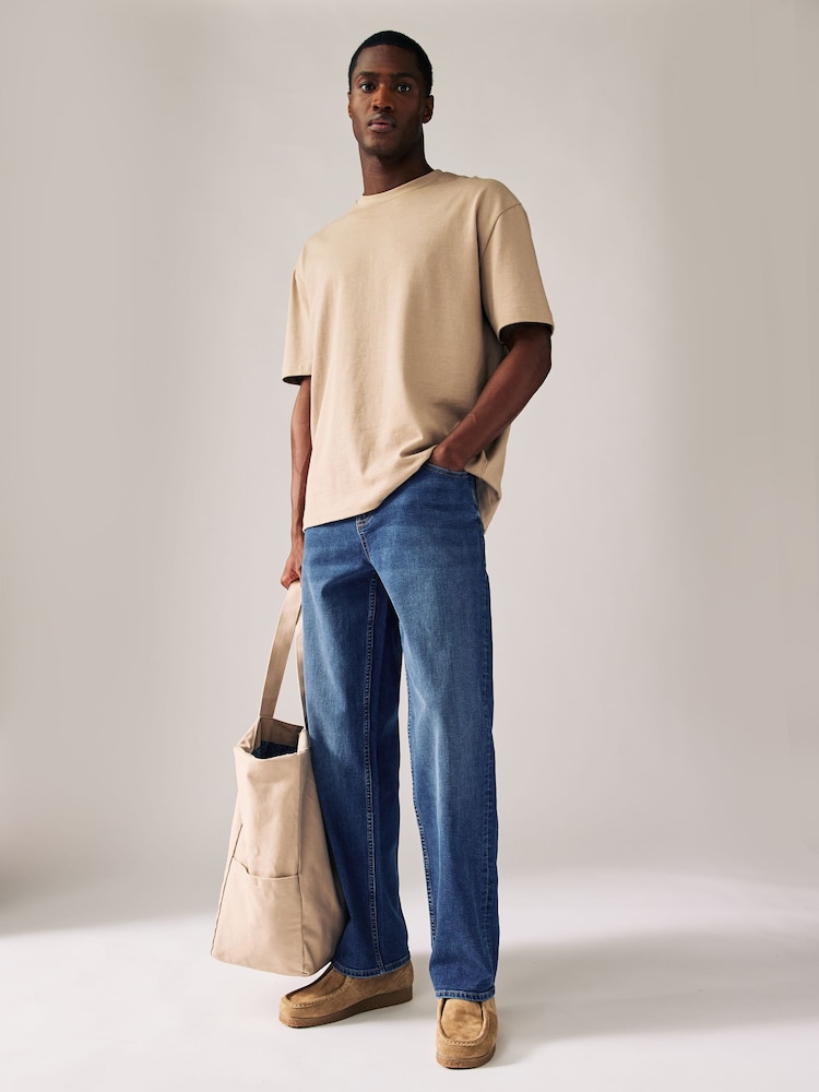 Blue Authentic Classic Stretch Relaxed Fit Jeans - Image 2 of 11