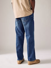 Blue Authentic Classic Stretch Relaxed Fit Jeans - Image 4 of 11