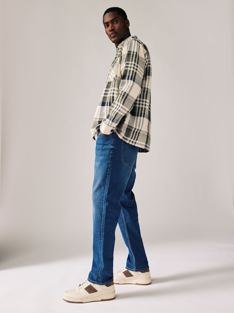 Blue Authentic Single Slim Fit Classic Stretch Jeans - Image 4 of 11
