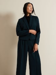 Phase Eight Green Arabella Crop Blazer - Image 1 of 7