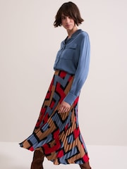 Phase Eight Blue Avianna Utility Shirt - Image 1 of 7