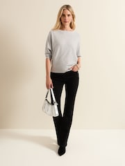 Phase Eight Grey Cristine Knit Jumper - Image 3 of 7