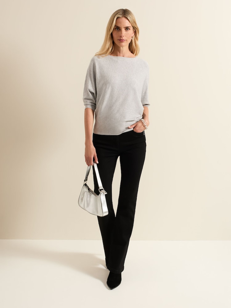 Phase Eight Grey Cristine Knit Jumper - Image 3 of 7