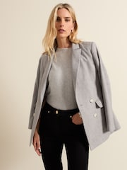 Phase Eight Grey Cristine Knit Jumper - Image 6 of 7