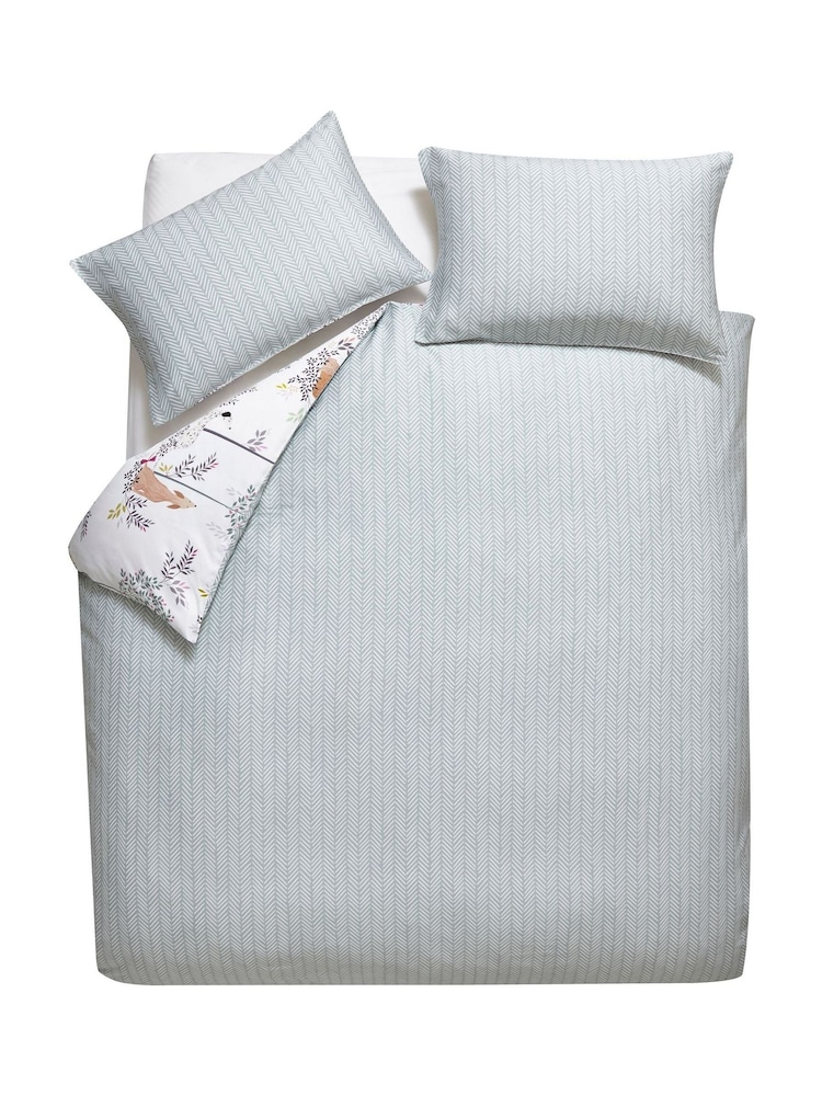 Sara Miller 100% Cotton Dapper Dogs Pussilakana ja tyynyliinasetti - Kuva 6 / 6