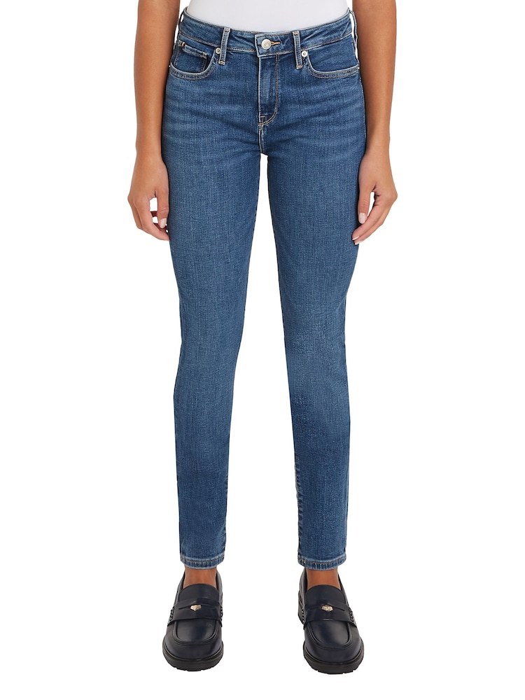 Tommy Jeans Blue Nos Como Skinny Jeans - Image 1 of 6