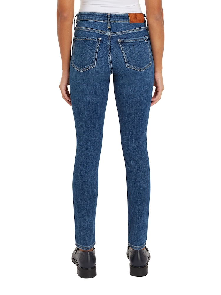 Tommy Jeans Blue Nos Como Skinny Jeans - Image 2 of 6