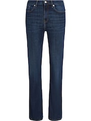 Calvin Klein Blue Mid Rise Bootcut Jeans - Image 3 of 5