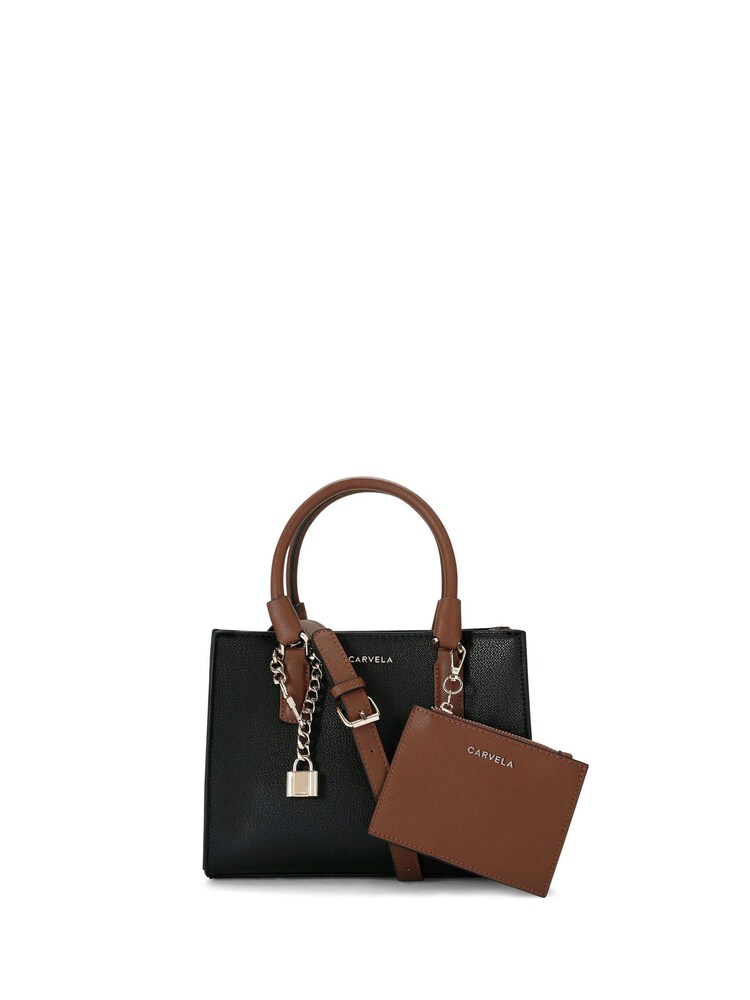 Carvela Mini Latte Black Bag - Image 1 of 4 Carvela Mini Latte Black Bag - Image 1 of 4