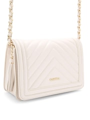 Carvela Lara Tassel Flapover Bag - Image 2 of 5