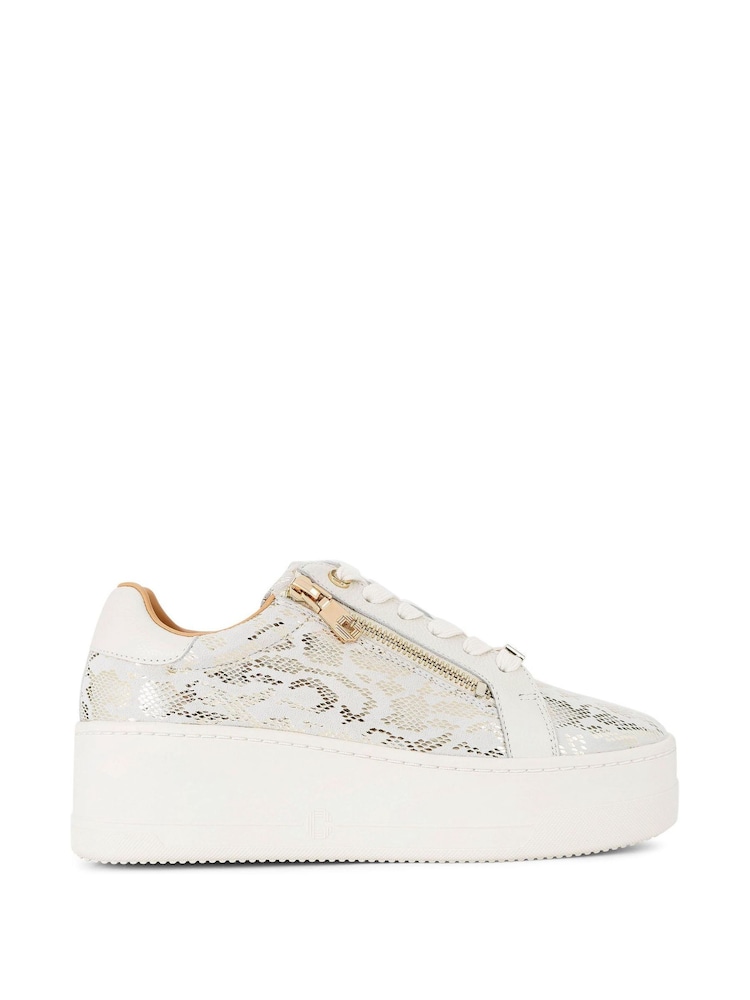 Carvela Connected Zip Trainers - Image 2 of 5