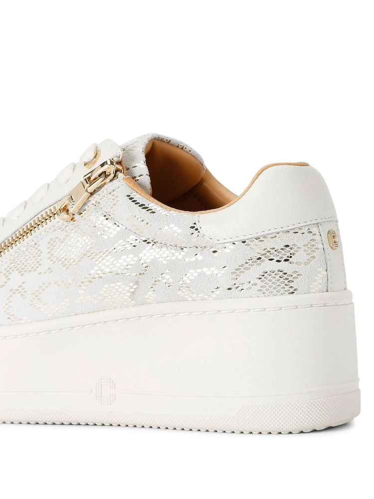 Carvela Connected Zip Trainers - Image 5 of 5
