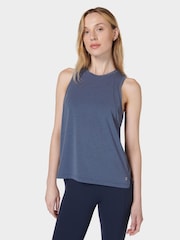 Blau - Sweaty Betty Soft Flow Studio Tanktop - Bild 1 von 7
