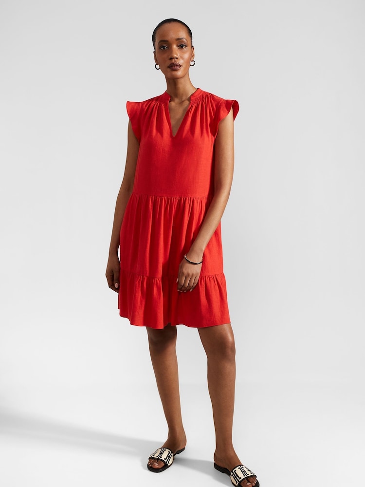 Hobbs Red Estella Dress - Image 1 of 4