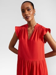 Hobbs Red Estella Dress - Image 3 of 4