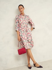 Hobbs Cream Petite Francis Dress - Image 3 of 4