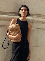 Hush Black Isla Sleeveless Maxi Dress - Image 1 of 6