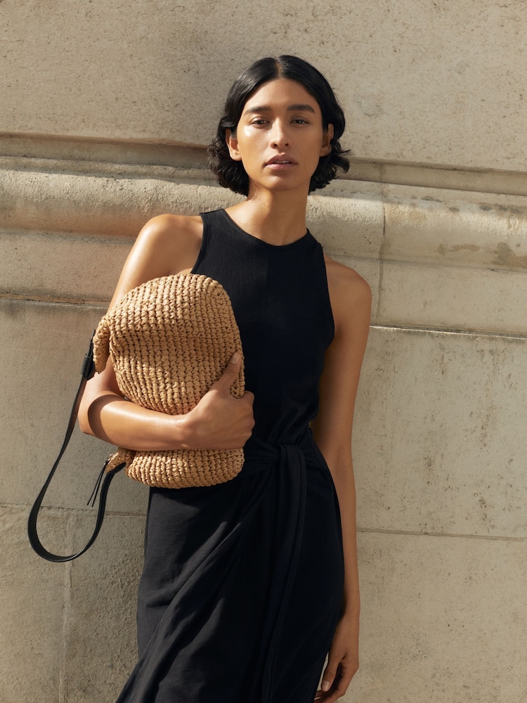 Hush Black Isla Sleeveless Maxi Dress - Image 1 of 6