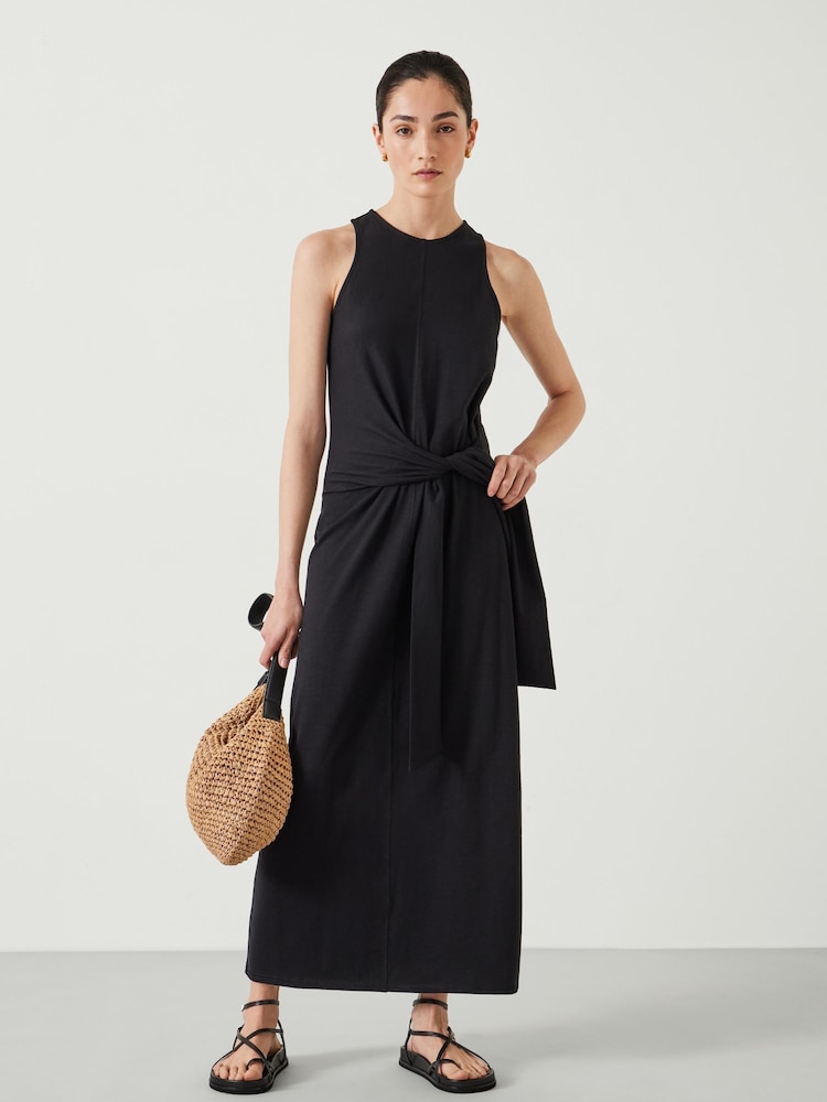 Hush Black Isla Sleeveless Maxi Dress - Image 2 of 6