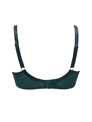 Pour Moi Green Sofia Embroidered Side Support Bra - Image 4 of 4