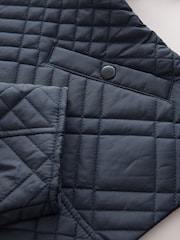 Navy FullSleeves Quilted Shacket - Image 4 of 4