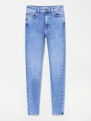 FatFace Harlow Light Vintage Blue Highwaist Skinny Jeans - Image 7 of 7