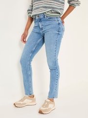 FatFace Sway Light Vintage Blue Slim Jeans - Image 1 of 7
