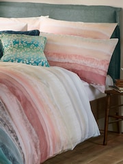 Clarissa Hulse Set of 2 Dawn Strata 100% Cotton Pillowcases - Image 1 of 3