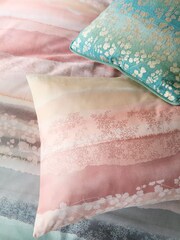 Clarissa Hulse Set of 2 Dawn Strata 100% Cotton Pillowcases - Image 2 of 3