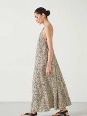 Hush Natural Aja Gathered Maxi Dress - Image 5 of 6