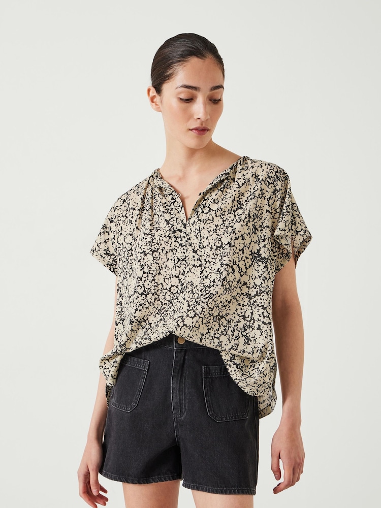 Hush Natural Taz Short Sleeve Blouse - Image 1 of 5