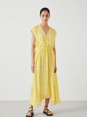 Hush Yellow Klara Relaxed Maxi Dress - Image 1 of 5