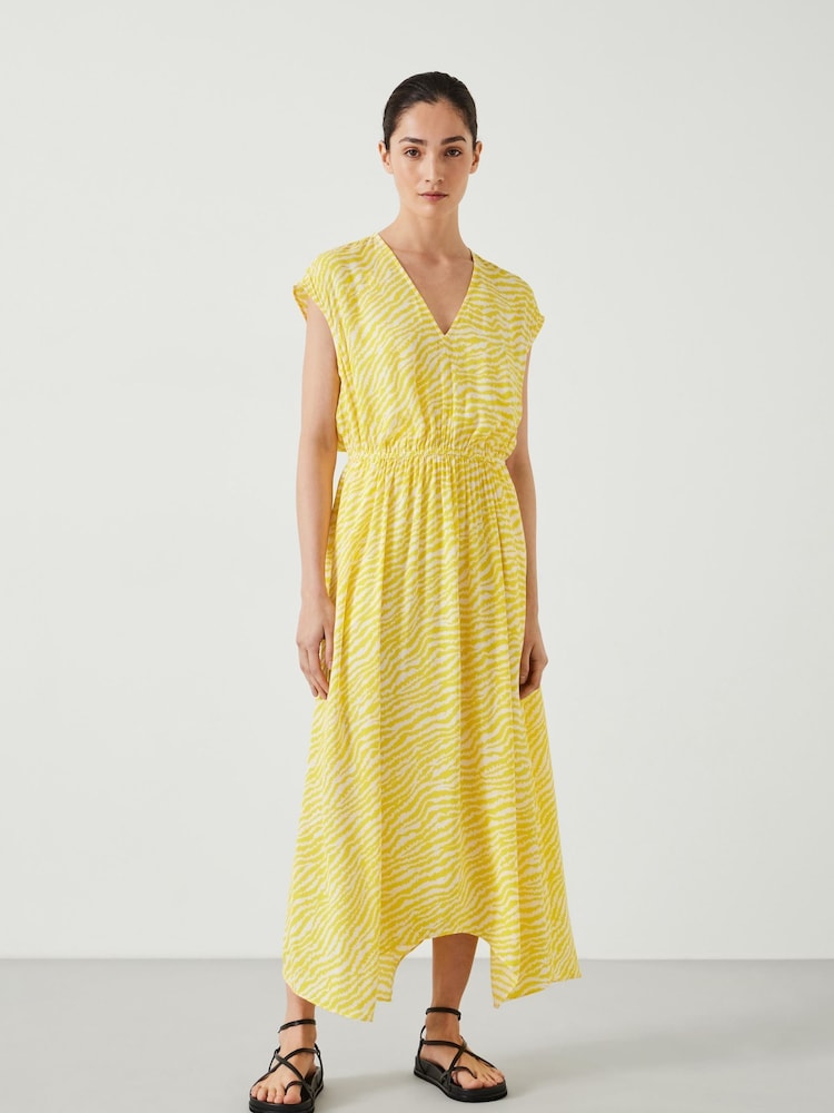Hush Yellow Klara Relaxed Maxi Dress - Image 1 of 5