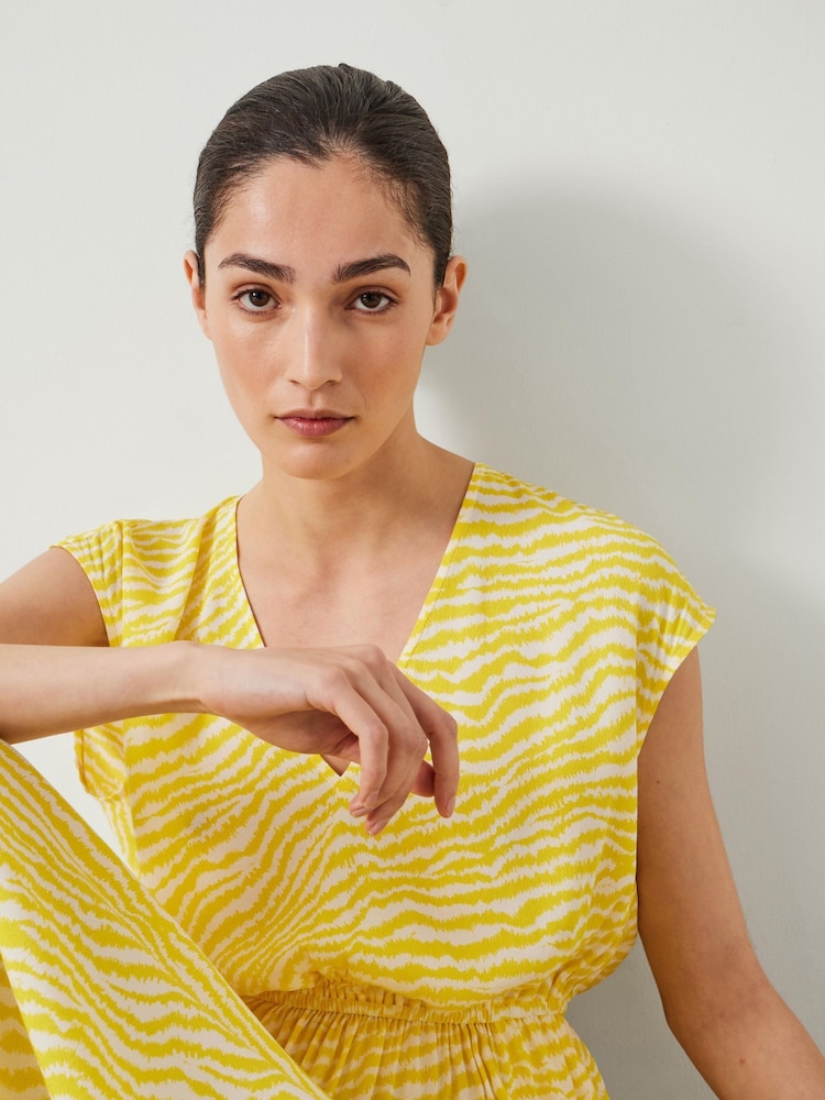 Hush Yellow Klara Relaxed Maxi Dress - Image 2 of 5