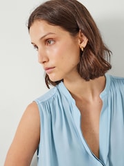 Hush Blue Kyla V-Neck Blouse - Image 4 of 5