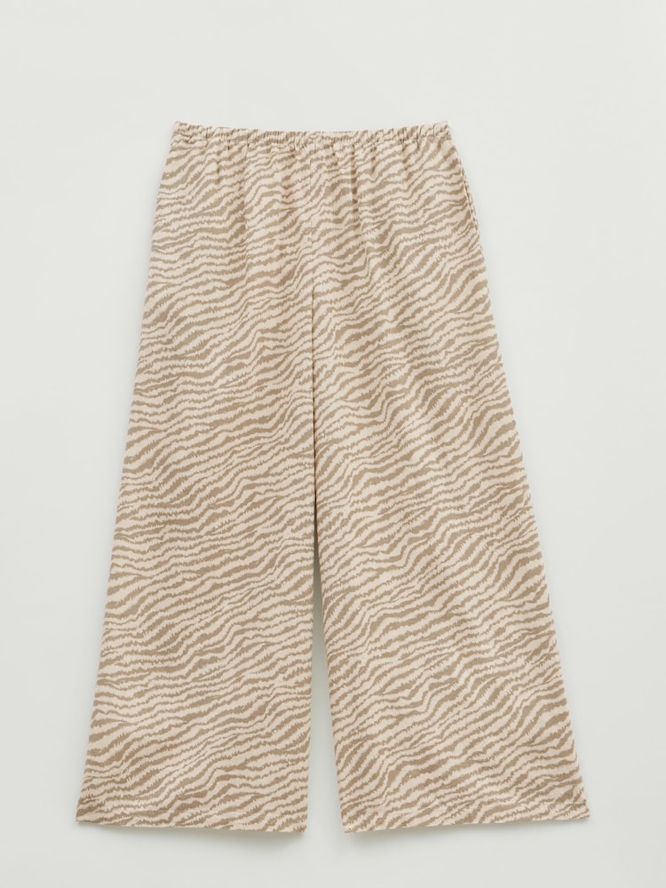Hush Animal Melissa Linen Blend Wide Leg Trousers - Image 5 of 5