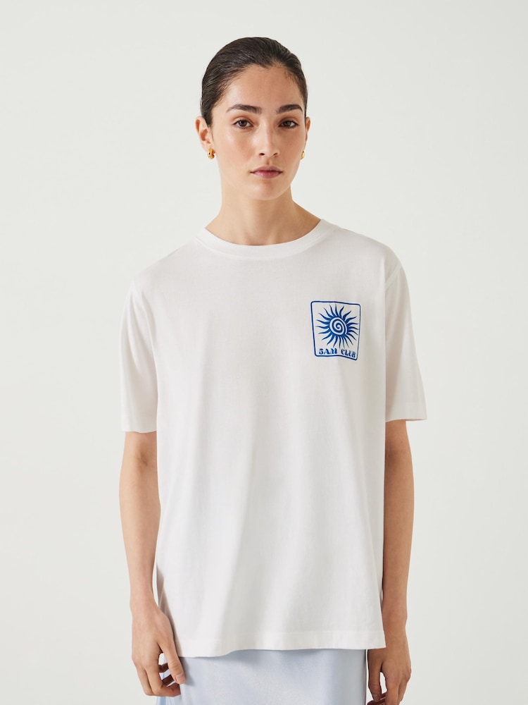 Hush Soleil En Ete 100% Cotton T-Shirt - Bild 1 von 5
